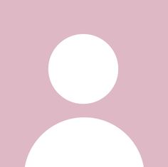 a white circle on a pink background with two smaller circles in the middle and one larger