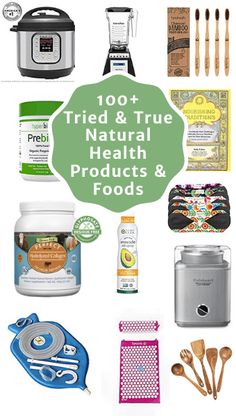 the top 10 products for natural health and foods that are on sale in stores today