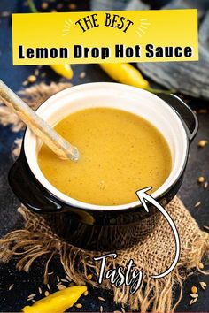 the best lemon drop hot sauce recipe