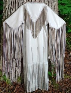 Handmade Womens white leather fringes beaded pawwow Regalia wedding Dress Item specifics Condition: New with tags: A brand-new, unused, unworn and undamaged item in the original packaging (such as the original box or bag) and/or with the original tags attached, Accents: Beaded, Fringe Dress Length: Long Department: Women Style: Long Dress, Maxi Material: Real Leather Theme: 70s, 80s, 90s, Western Color: White Sleeve Length: Long Sleeve Occasion: Powwow, Wedding Brand: MyNativeStore Woman's Western Leather with Fringes Wedding Dress 100 % Genuine Top Quality Soft Leather With Fringes Hair Tassels Powwow Wedding DressWomen Wedding DressFringes DressLeather Wed DressWhite Maxi DressHandmade DressLong Sleeve Dressbeaded fringes DressLong Dress MaxiHair Tassels DressSoft Leather maxiHair Tassel White Beaded Fringe Wedding Dress, White Wedding Dresses With Tassels, Traditional White Dress With Tassels, White Fringe Dress For Wedding, White Fringe Wedding Dress, Hair Tassels, Native Wedding, Fringe Wedding Dress, Beaded Fringe Dress