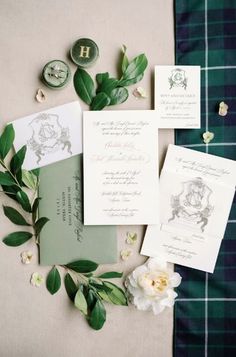 These elegant wedding crest wedding invitations featured a wedding crest and green envelope. The elegant wedding invitations featured a Scottish Flair and were perfect for this Austin Country Club Wedding! Save this elegant wedding invitation suite to your wedding planning board as inspiration for your wedding crest wedding invitations! Julie Wilhite Photography | Austin Wedding Photographer American Wedding Traditions, Wedding Planning Board, Scottish Wedding Traditions, Crest Wedding Invitations, Church Wedding Ceremony, Planning Board, Wedding Crest, Green Envelope, Elegant Wedding Invitation