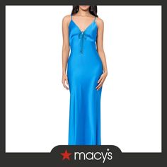 in stock Summer V-neck Gown For Night Out, Spring V-neck Gown For Night Out, Womens Tie, Pick Up, In Store, Buy Online, V Neck, Free Shipping