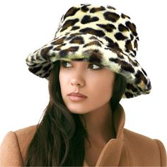 Just For You Hat One Size Fits Most Style: 522659 Color: Brown Theme: Animal, Fur, Leopard Sherpa Bucket Hat, Hat Silhouette, Hair Accessories Tiara, Fur Bucket, Faux Fur Bucket Hat, Fur Bucket Hat, Christmas Hair Accessories, Birthday Accessories, Kids Belt