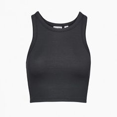 Sunday Best Honor Tank Black Size M Black Fitted Tank Top With Crew Neck, Black Fitted Crew Neck Tank Top, Casual Black Crop Top For Streetwear, Black Cropped Athleisure Tank Top, Black Cropped Tank Top For Everyday, Trendy Black Crew Neck Tank Top, Basic Black Tank Top For Spring, Basic Fitted Black Tank Top, Black Athleisure Tank Top For Spring