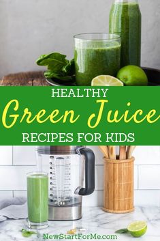 healthy green juice recipe for kids