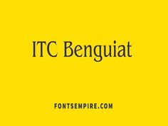 a yellow background with the words itc pengguat in black and white letters