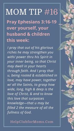 Hey Mamas! Need more ideas to pray for yourself husband and your children? Join the Help Club this week on our podcast as we share powerful prayer ideas to help you learn new ways to pray for the most important people in your life. Postpartum Encouragement, Mom Mindset, Prayer For Your Husband, Pray For Your Husband, Ways To Pray, Prayer For My Family, Praying For Your Husband, Prayer For My Children, Prayer Ideas