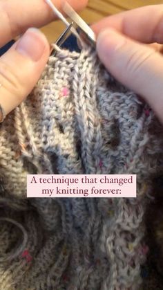 Emma ✨ knitwear design | Norwegian purling changed my knitting for good . Before I leaned this purl technique, I used to throw my purl stitches like an... | Instagram Norwegian Purl Stitch, Norwegian Purl, Norwegian Knitting Designs, Knitting Tricks, Continental Knitting, Knit Purl Stitches, Norwegian Knitting, Knitting Videos Tutorials, Yarn Ideas