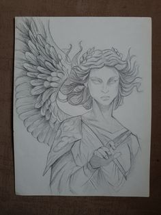 Angel Sketch, Buddhist Art Drawing, Art Painting Tools, Doodle Art Drawing, Meaningful Drawings, Cute Doodle Art