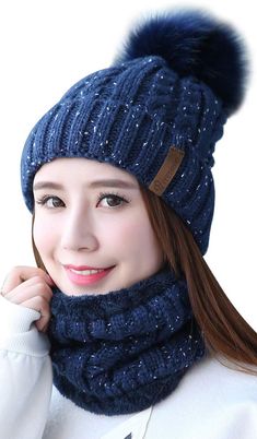 PRICES MAY VARY. ❤Material: The winter hat and scarf set is made of 100% soft Acrylic knit, with soft fleece lining,has better heat retention.Very soft and cozy, hand-knitted feel, close to the skin, giving you lasting warmth and softness. ❤One Size Fits Most: The stretchy beanie and scarf,fit for head circumference: 21.5" -23.5",can be suitable for women and teen girls, big girls. ❤Fashion Design: Women ski hat with Pom Pom design and double colors mixed together to weave that highlights your s Winter Hat And Scarf, Soup Making, Pom Pom Beanie Hat, Women Ski, Ski Hat, Hat And Scarf Sets, Ski Hats, Winter Cap, Girls Fleece