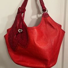 Brand New Without Tags Red Brighton Ericka Bag Brighton Bags, Brighton, Bag Lady, Brand New, Tags, Red, Women Shopping, Color