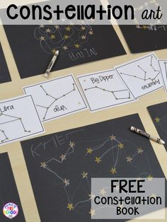 the constellation art project for kids to make