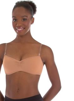 This Bodywrappers 292 is a versatile body hugging, uplifting bandeau padded bra. It has a concealed drawstring, adjustable front and can be worn as a convertible, halter or tank style with see-through adjustable and removable elastic straps that slip into strap placement points. The back is a strong durable, clear band. Color: Nude Undergarments are a final sale and may not be returned. Sizing: Size Bra Size XS 30 A/B S 32 A/B M 34 A/B L 36 A/B XL 38 B/C Strapless Nylon Tube Top With Built-in Bra, Strapless Fitted Bra With Removable Straps, Fitted Strapless Bra With Removable Straps, Stretch Tube Top With Built-in Bra And Full Coverage, Strappy Stretch Bra With Built-in Support, Fitted Full Coverage Bra With Straps, Micro-elastic Bandeau Bra With Built-in Support, Nylon Tube Top With Built-in Bra, Micro-elastic Strapless Bra