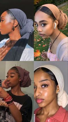 #hairscarf #scarf Christian Veiling, Hair Scarf Tutorial, Christian Veils, Headwrap Hairstyles, Cabello Afro Natural, Head Wrap Styles, Hair Wrap Scarf, Hair Scarf Styles, Head Scarf Styles