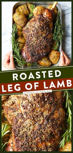 ROASTED LEG OF LAMB, christmas dinner menu, holidays Lamb Thigh Recipe, Baked Leg Of Lamb, Leg If Lamb Recipe, How To Cook A Lamb Leg, Best Lamb Leg Recipes, Leg Of Lamb Dinner Ideas, Roast Lamb Christmas Dinner, Christmas Leg Of Lamb Recipes, Roasted Lamb Leg Recipes