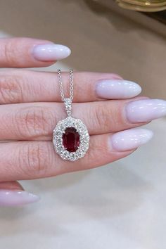 Ruby and Diamond Ring, Engagement ring, Aesthetic ring, Engagement ring idea, Ruby Jewelry, Кольцо с рубином, кольцо на помолвку, Идея кольца, украшения с рубином, #rubyring #rubydiamondring #diamondring #trendring #ringaddict #prettyring #designerring #uniqueengagementring #engagementring #engagementringideas  #customrings #weddingrings #weddingring #ringlovers #ringofig #prettyrings #customring #uniquering #promisering #proposalring #ruby #rubydiamond #rubyjewelry #redruby #rubystone Dazzling Platinum Oval Necklaces, Exquisite White Gold Oval Pendant Jewelry, Fine Jewelry Ruby Oval Pendant, Fine Ruby Jewelry With Oval Pendant, Exquisite Oval Halo Setting Necklace, Exquisite Oval Necklace With Halo Setting, Elegant Red Oval Pendant Jewelry, Oval Platinum Necklace Fine Jewelry, Timeless Oval Ruby Jewelry