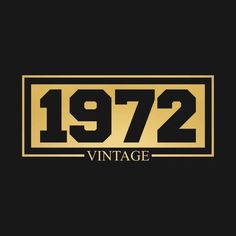 the logo for an old fashion clothing store, 19172 vintage is shown in gold and black