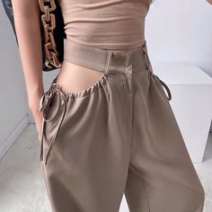 Women's straight leg loose casual pants – IFAUN Chic High-waist Baggy Harem Pants, Trendy Baggy High Waist Harem Pants, Trendy Non-stretch Harem Pants, Trendy Ankle-length Harem Pants, Wide Leg Harem Pants With Belt Loops For Spring, Spring Wide-leg Harem Pants With Belt Loops, Spring Wide Leg Harem Pants With Belt Loops, Trendy Non-stretch High-waisted Harem Pants, Trendy Straight Harem Pants With Loose Fit