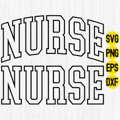 nurse svg and png files