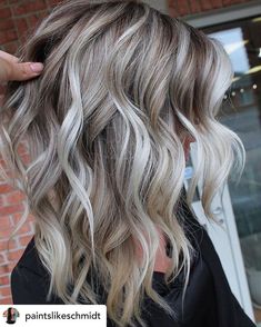 Shades Of Ash Blonde, Medium Ash Blonde Hair, Ash Blonde Hair Color, Blonde Hair Colour Shades, Hair Color Guide, Ash Blonde Hair Colour, Blond Balayage, Grey Roots