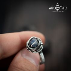 Unique bohemian style wire wrapped Silver filled Ring with natural labradorite gemstone The ring wrapped with silver filled copper wire that has a 10% plating of silver. It was oxidized to create antique look and to highlight the details of the wire work. Ring size US: 6 If you want different size, please don't hesitate to contact me, I will make a similar ring with the size you want :) ----- How to measure size of your ring size: https://www.wikihow.com/Find-Your-Ring-Size Properties of Labrado Hand Forged Moonstone Jewelry For Promise Ring, Handmade Dainty Moonstone Ring For Gift, Dainty Handmade Moonstone Ring Gift, Dainty Hand-wrapped Silver Rings, Handmade Adjustable Unique Moonstone Ring, Handmade Adjustable Moonstone Ring, Unique Handmade Adjustable Moonstone Ring, Handmade Adjustable Spiritual Moonstone Ring, Unique Hand Forged Moonstone Ring Gift