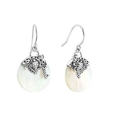 Add a sweet finishing touch to any ensemble with these mother-of-pearl sterling silver embellished drop earrings. FEATURES Length: 1.3 in. Backings: wire Nickel free Metal: sterling silver Finish: oxidized, polished Mother-of-pearl accents Size: One Size. Gender: female. Age Group: adult. Silver Mother Of Pearl Round Pearl Earrings, Silver Pearl Earrings With Mother Of Pearl, Mother's Day Dangle Pearl Earrings, Mother Of Pearl Dangle Pearl Earrings, Elegant Nickel-free Mother Of Pearl Jewelry, Nickel Free Pearl Earrings For Anniversary, Silver Teardrop Earrings With Pearl Charm As Gift, Nickel-free Silver Mother Of Pearl Earrings, Silver Pearl Earrings For Mother's Day