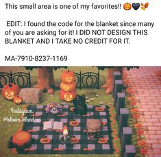 a fake halloween scene with pumpkins and jack - o'- lanterns on the ground