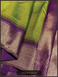 Contrast Border Silk Saree, Angadi Silk Sarees, Latest Silk Sarees, Kanjivaram Sarees Silk, Lehenga Saree Design, Kanjivaram Saree