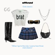 send this to your brattiest friend and find out which outfit they’d pick 🕶️ follow @offtrendhq for more content like this 💗 #charlixcx #brat #bratsummer #fashiontok #styleinspo #streetinterview Brat Costume, Brat Outfits, Brat Aesthetic, Sweat Tour, Brat Summer, Concert Fit, Brat Style, Concert Outfits, Concert Fits