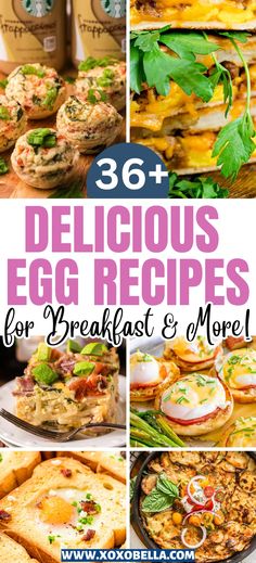 delicious egg recipes for breakfast and more