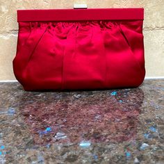 Brand New Pura Lopez Red Satin Evening Clutch. Silver Clasp Top Closure. Never Used. Gtd/Ik Green Clutches, Metallic Clutch, Nordstrom Women, Velvet Clutch, Suede Clutch, Rhinestone Clutch, Straw Clutch, Vintage Clutch, Black Clutch