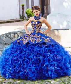 Blue Charro Quinceanera Dresses, Quinceanera Dresses Charro, Charro Theme, Royal Blue Quinceanera Dresses, Vestido Charro, Quince Dresses Charro, Charro Quince, Mexican Quinceanera Dresses, Charro Quinceanera Dresses