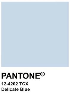 pantone's baby blue paint is shown in this color scheme, and it looks like