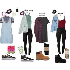 Grunge School Outfits, Cute Grunge Outfits, 90's Grunge