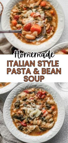 This delicious soup features white beans and kale for a nutritious twist on traditional Italian soup. Perfect for those looking for healthy bean recipes that are also gluten-free! Healthy Bean Recipes, White Beans And Kale, Beans And Kale, Instant Pot Italian, Gluten Free Instant Pot, Healthy Beans, Gluten Free Italian, Hearty Vegetable Soup, Italian Recipes Traditional