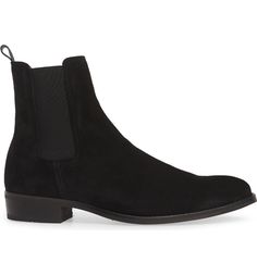 Shoe The Bear Eli Chelsea Boot (Men) | Nordstrom Fall High-top Suede Chelsea Boots, Black Slip-on Chelsea Boots With Rubber Heel Cap, Fitted High Ankle Chelsea Boots With Leather Sole, Winter Black Chelsea Boots With Suede Lining, Fall Chelsea Boots With Leather Sole And Slip-on Design, Fitted Chelsea Ankle Boots With Rubber Sole, Fall Suede Slip-on Chelsea Boots, Fitted Chelsea Boots With Rubber Sole, Fall Slip-on Chelsea Boots With Leather Sole