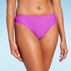 This Hipster Medium Coverage Bikini Bottom from Shade & Shore™ in a solid is tailored in a low-rise hipster silhouette for a chic, flattering look. The stretchy fabric provides easy movement, while the fully-lined opaque construction offers plenty of coverage for confident wear. Pair them with a matching bikini top for a coordinated look, or with other bikini tops to create your own mix-and-match style. Solid Color Stretch Tankini, Solid Color Stretch Elastane Tankini, Solid Color Stretch Tankini Brief, Solid Color Stretch Tankini With Briefs, Solid Stretch Tankini Brief, Solid Color Stretch Tankini With Smoothing Detail, Solid Color Stretch Tankini With Smoothing, Solid Color Smoothing Stretch Tankini, Solid Smoothing Stretch Tankini