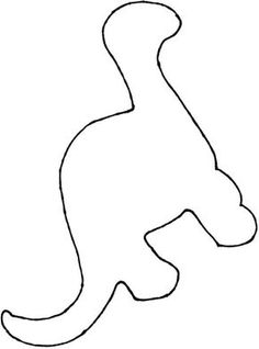 the outline of a cat sitting on its hind legs