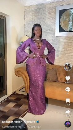 Senegalese Women Dresses, African Women Dresses Nigerian Fashion, Monostrap Ankara Dress, African Gowns For Women, Asoebi Styles Lace Classy, Bazin Styles For Women, Brocade Dress Styles, Senegalese Clothing, Bazin Styles