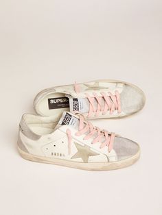 Tenis Air Force, Shoes Golden Goose, Silver Glitter Heels, Preppy Shoes, Pink Aura, Exclusive Sneakers