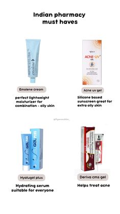 #skincare #skincareproducts Diy Skin Care For Oily Skin, Skincare Routine For Indian Skin, Pharmacy Skin Care Products India, Oily Skin Care Routine Indian Products, Best Indian Skincare Products, Indian Pharmacy Sunscreen, Skincare For Indian Skin, Pharmacy Products For Skin