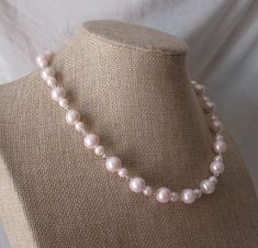 PREFERENTIAL POLICIES : The order is $20 or more.There will be a 10% discount.long-term effective. Please use the coupon code: CZH10 Welcome back to my shop: https://www.etsy.com/shop/pearlandjewelry Description of the product in the picture: The necklace is 18 inches long . I make them with 6mm and 10mm light pink glass pearls, Add metal alloy in the necklace , one Rows glass pearl necklace .Best gift for your bridesmaids.It is nice for your wedding. The picture color is light pink. Can choose Pink Pearl Bridal Necklace Gift, Pink Pearl Bridal Necklace As A Gift, Handmade Pink Bridal Necklace For Wedding, Round Pink Bridal Necklace For Wedding, Pink Round Bead Pearl Necklace For Wedding, Pink Round Beads Jewelry For Bridesmaid Gift, Pink Round Beads Pearl Necklace For Wedding, Pink Pearl Necklaces For Wedding, Pink Pearl Necklace With Round Beads For Wedding