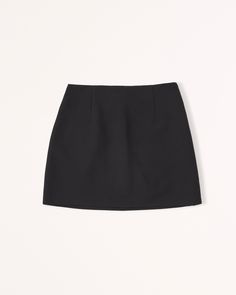 Women's Mini Skort | Women's Clearance | Abercrombie.com Closet Revamp, Menswear Women, Abercrombie (women), Black Skort, Classic Menswear, Women's Bottoms, American Clothing, Suits Coats, New Arrival Dress