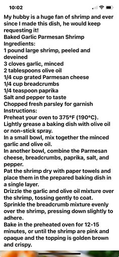 an image of a recipe with ingredients on it