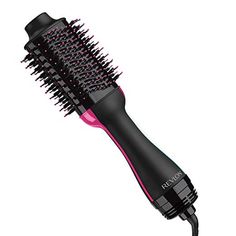 Amazon.com : Revlon One Step Hair Dryer & Volumizer Hot Air Brush, Blue : Beauty Beautiful Blowouts, Blowout Brush, Salon Blowout, Hot Air Brush, Best Hair Dryer, Oval Brush, Blow Dry Brush, Hair Tool, Hair Dryer Brush