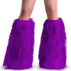 Gogo Dance Faux Fur Fluffy Boot Sleeve. Styles: Halloween Clubbing Dance Cosplay Emo Goth Drag Dragqeen Festival Itey-08 Fur Boots Purple, Rockabilly Shoes, Mens Platform Shoes, Men High Heels, Fur Leg Warmers, Fluffy Boots, Pirate Boots, Gothic Boots, Purple Boots