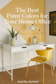 the best paint colors for your home office