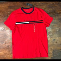 Sz Various Tommy Hilfiger Shirt Red Tommy Hilfiger Shirt, Tommy Hilfiger Shirts, Red Color, Tommy Hilfiger, Tee Shirts, Man Shop, Mens Shirts, Red, Color