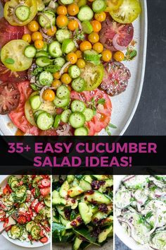 25 easy and delicious cucumber salads that are perfect for any summer occasion