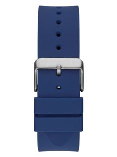 Designed in a deep blue motif, this modern timepiece features a studded case and rose gold-tone hour markers and sub-dials. Finished by a silicone strap. Case diameter in mm: 43 Water resistant up to 50M/160FT 2 year limited warranty Modern Blue Digital Watch With Subdials, Modern Blue Digital Watch With Round Dial, Guess Watch, Guess Men, Rose Gold Watches, Color Grouping, Accessories Store, Deep Blue, Time Piece